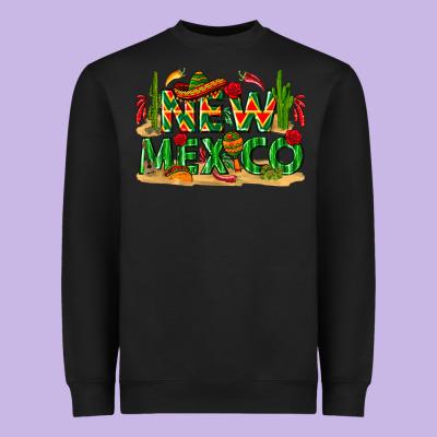 New Mexico Heavyweight Sweatshirt Designed By Texasbilliewilder