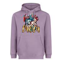 Lavender Police Mom Heavyweight Hoodie - FaDigitalArtStudio