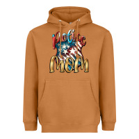 Meerkat Police Mom Heavyweight Hoodie - FaDigitalArtStudio