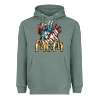 Sage Police Mom Heavyweight Hoodie - FaDigitalArtStudio