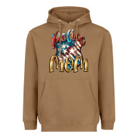Toasted Coconut Police Mom Heavyweight Hoodie - FaDigitalArtStudio