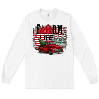 White Farm Life Christmas Long Sleeve Tee - Bettercallsaul