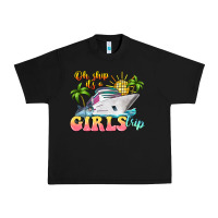 Black oh ship it's a girls trip Urban Heavy Tee - LillyAllenDesigns
