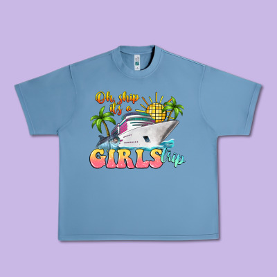 Oh Ship It's A Girls Trip Urban Heavy Tee Designed By Lillyallendesigns