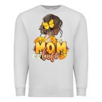 Dove Grey Mom life Mother's Day Premium Sweatshirt - FaDigitalArtStudio