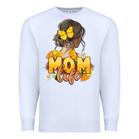 White Mom life Mother's Day Premium Sweatshirt - FaDigitalArtStudio