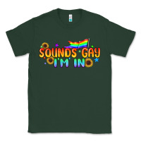 Sports Green Sounds Gay I'm in Pride LGBTQ Classic Tee - BundleAndBundleShop