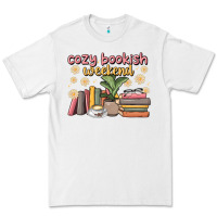 White cozy bookish weekend Premium Tee - MaliasSmallBusiness