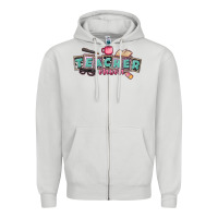 Dove Grey teacher mom Zipper Hoodie - CowGirlArtShop