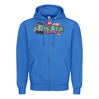 True Royal teacher mom Zipper Hoodie - CowGirlArtShop