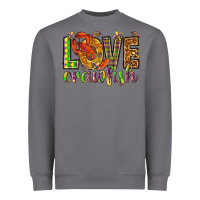 Storm Mardi Gras love crawfish Heavyweight Sweatshirt - NancyCooperArtShop