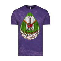 Cloud Purple baseball and western roses teardrop  2 Vintage Tee - BundleAndBundleShop