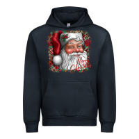Navy merry Christmas santa Urban Hoodie - CowhideDigitalArt