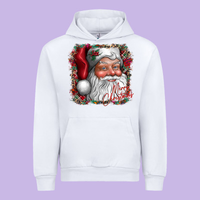 Merry Christmas Santa Urban Hoodie Designed By Cowhidedigitalart