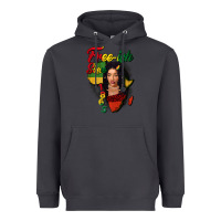 Smoke Free-ish since 1865 black woman Heavyweight Hoodie - FaDigitalArtStudio