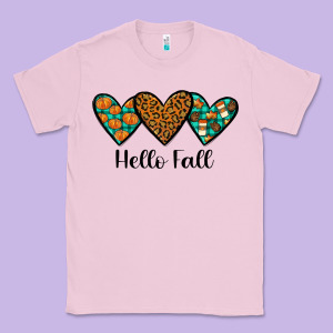 Hello Fall Classic Tee Designed By Jahusdesignshop