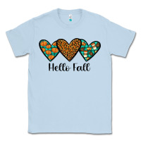Dusty Blue hello fall Classic Tee - JahusDesignShop
