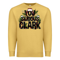 Antique Gold you serious clark black bbs Premium Sweatshirt - BundleAndBundleShop