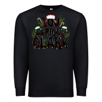 Black you serious clark black bbs Premium Sweatshirt - BundleAndBundleShop
