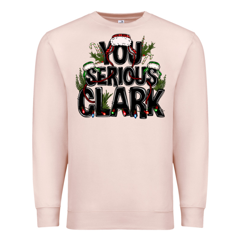 You Serious Clark Black Bbs Premium Sweatshirt by BundleAndBundleShop | Teevron