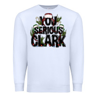 White you serious clark black bbs Premium Sweatshirt - BundleAndBundleShop