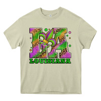 Mossy mardi gras louisiana fleur de lis Heavy Core Tee - Jasminsmagicworld
