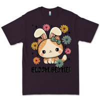 Plum bloom bestie cat Premium Tee - MaliasSmallBusiness
