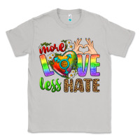 Moon Dust More Love Less Hate LGBTQ Classic Tee - BundleAndBundleShop