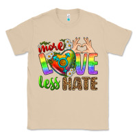 Mushroom More Love Less Hate LGBTQ Classic Tee - BundleAndBundleShop