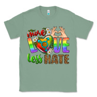 Sage More Love Less Hate LGBTQ Classic Tee - BundleAndBundleShop