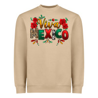Mushroom Viva Mexico Cinco De Mayo Heavyweight Sweatshirt - texasbilliewilder