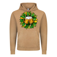Vintage Camel St. Patricks Sunflower With Beer Vintage Hoodie - BundleAndBundleShop