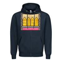 Navy glitter pencil Zipper Hoodie - CowGirlArtShop