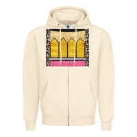 Sandshell glitter pencil Zipper Hoodie - CowGirlArtShop