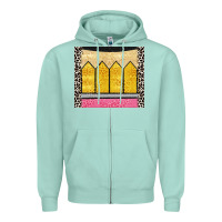 Glitter Pencil Zipper Hoodie | Teevron
