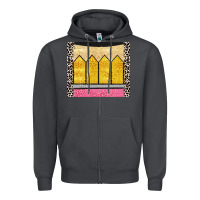 Smoke glitter pencil Zipper Hoodie - CowGirlArtShop