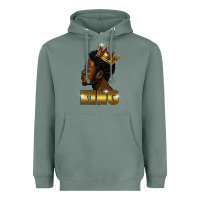 Sage black king Heavyweight Hoodie - FaDigitalArtStudio