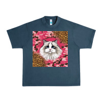 Midnight Navy ragdoll cat Urban Heavy Tee - LillyAllenDesigns