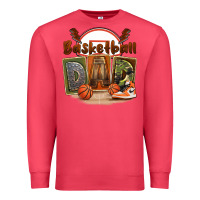 Cardinal basketball dad Premium Sweatshirt - FaDigitalArtStudio