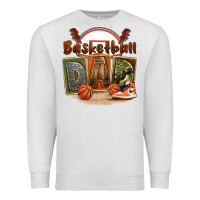 Oatmeal Heather basketball dad Premium Sweatshirt - FaDigitalArtStudio