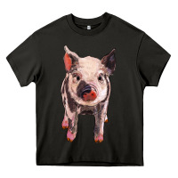 Asphalt pig Heavy Core Tee - BarkalooDesign