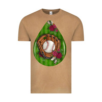 Vintage Camel baseball and western roses teardrop  4 Vintage Tee - BundleAndBundleShop