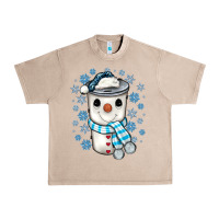 French Oak snowman coffee cup Urban Heavy Tee - JahusDesignShop