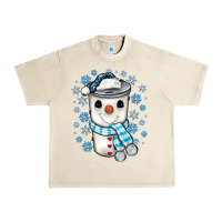 Sandshell snowman coffee cup Urban Heavy Tee - JahusDesignShop