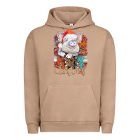 Merry Christmas Pig Urban Hoodie | Teevron