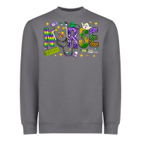 Storm Mardi Gras Nurse Heavyweight Sweatshirt - NancyCooperArtShop
