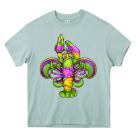 Arona mardi gras crawfish fleur de lis Heavy Core Tee - Jasminsmagicworld