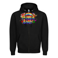 Black Pride day Zipper Hoodie - CowGirlArtShop