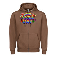 Chestnut Pride day Zipper Hoodie - CowGirlArtShop