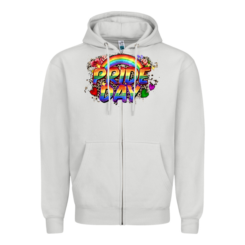 Pride Day Zipper Hoodie by CowGirlArtShop | Teevron